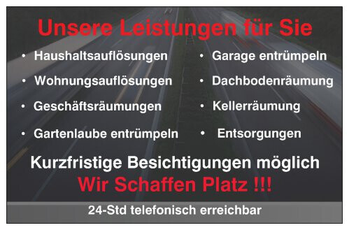 Bilder RuckZuck Entrümpelung