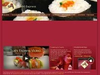 Sushi Express Service GmbH website screenshot