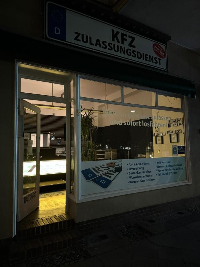 Bilder Auto Post KFZ Zulassungs-Service Berlin