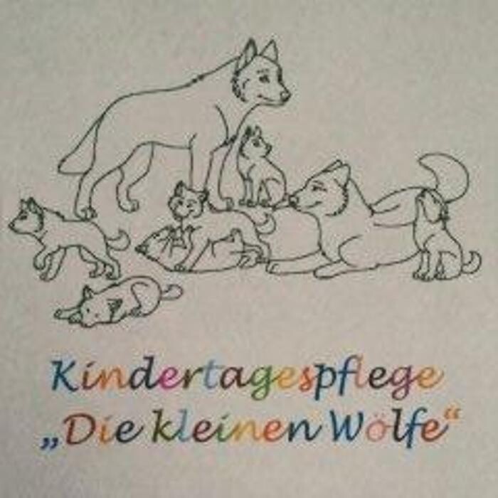 Kindertagespflege "Die kleinen Wölfe" Logo