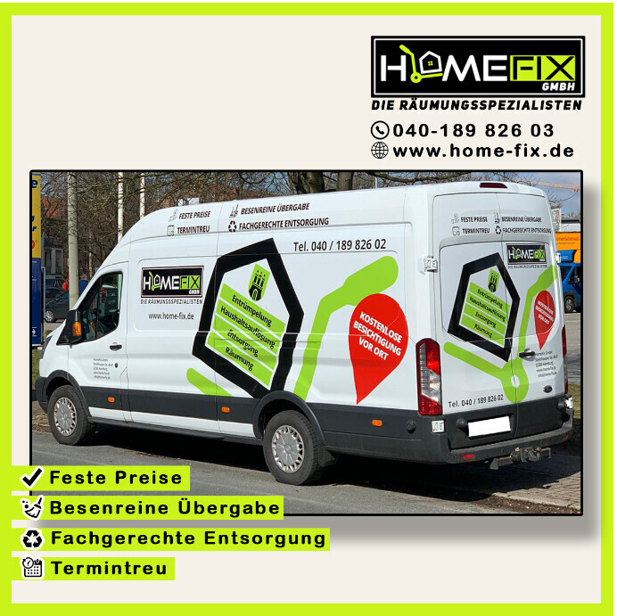 Bilder ️HomeFix GmbH - Entrümpelungen und Haushaltsauflösungen in Hamburg