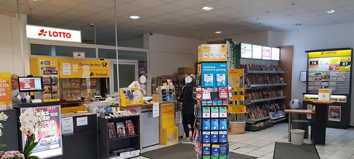 Bilder Zeitschriften Postagentur + Lotto Marion Herm