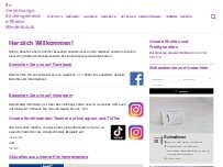 Website Screenshot Friedenskirche - Ev. Versöhnungs-Kirchengemeinde Rheda-Wiedenbrück