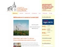 Website Screenshot Dankeskirche - Ev. Kirchengemeinde Ochtrup-Metelen