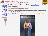 Website Screenshot Auferstehungskapelle - Ev. Kirchengemeinde Meiningsen