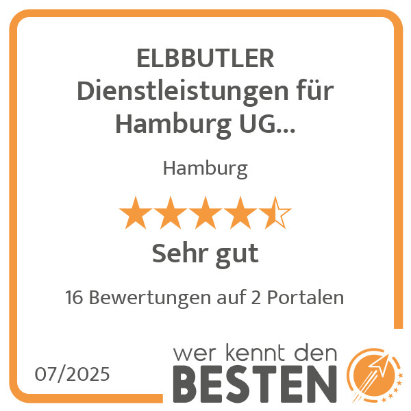 Bilder ELBBUTLER Dienstleistungen für Hamburg UG (haftungsbeschränkt)