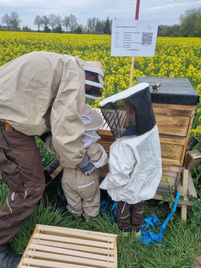 Bilder Erlebniswelt Familienimkerei Müller-Meißner das Honigtransportgeschwader 62