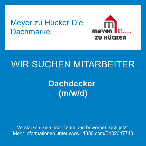 Bilder Meyer zu Hücker Die Dachmarke.