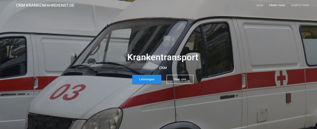 Bilder CKM Krankenfahrdienst