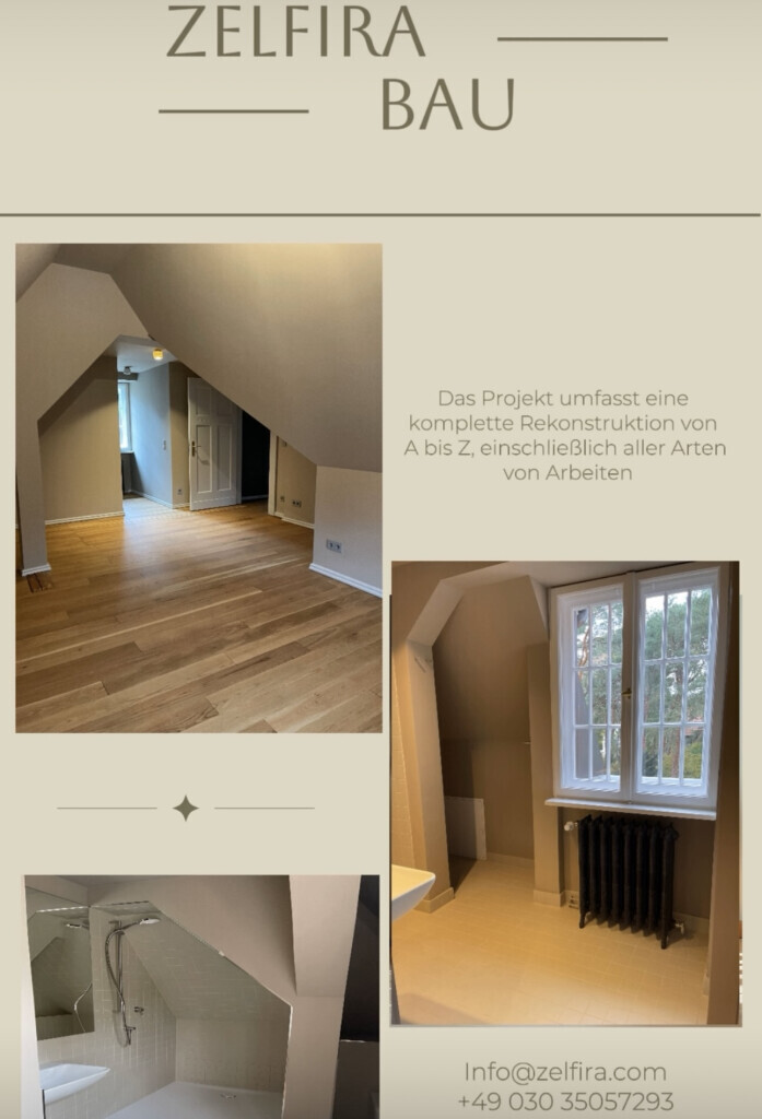 Bilder Zelfira Baudienstleistungen