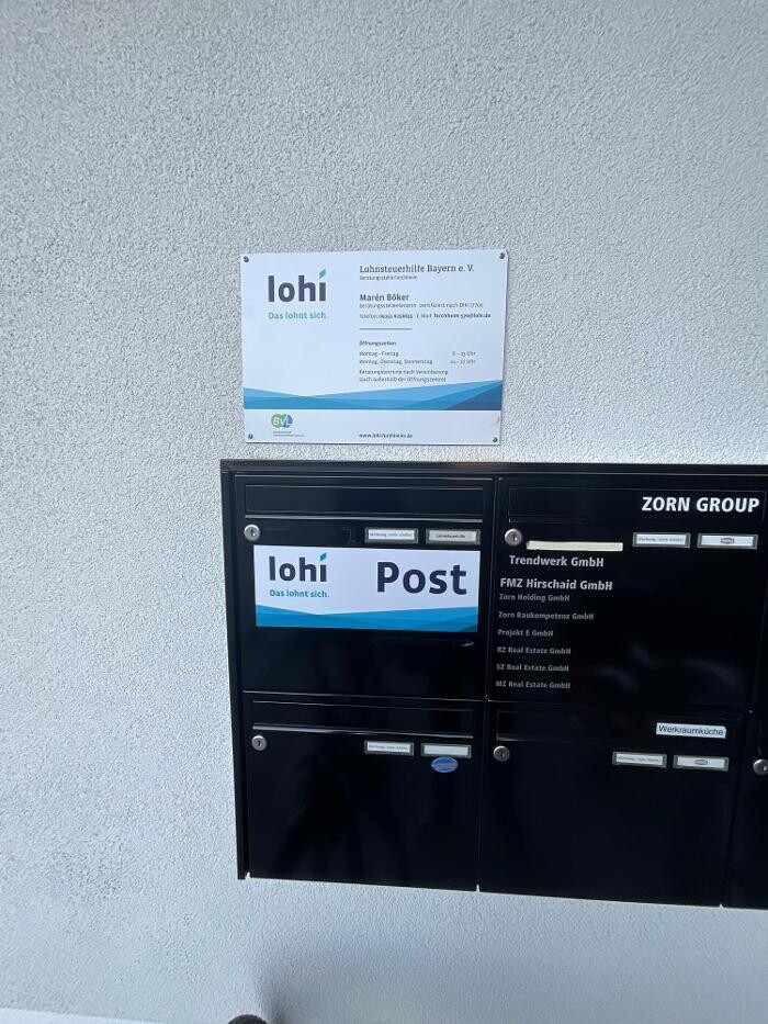 Bilder Lohi - Lohnsteuerhilfe Bayern e. V. Forchheim