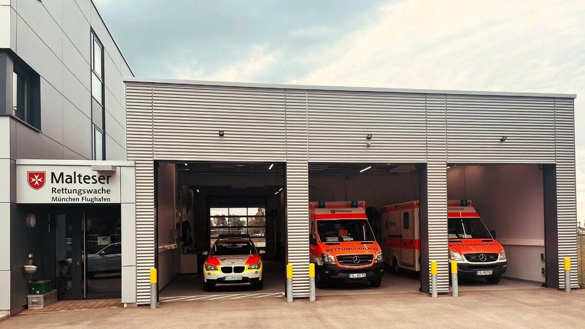 Bilder Malteser Rettungswache München-Flughafen