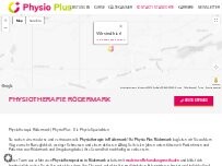 Website Screenshot Physio Plus Rödermark