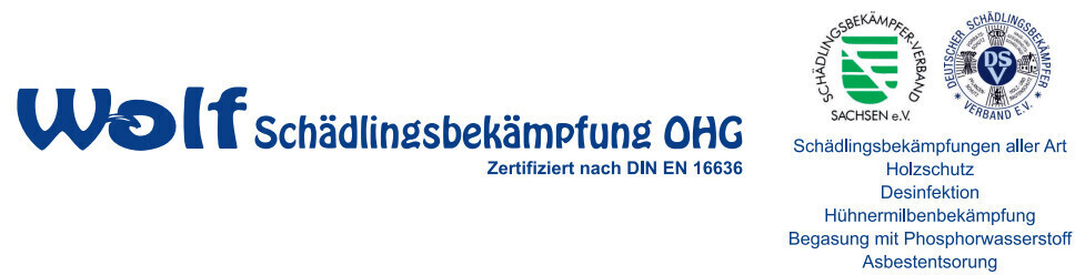 Wolf Schädlingsbekämpfung OHG Logo