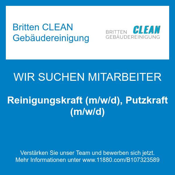 Bilder Britten CLEAN Gebäudereinigung