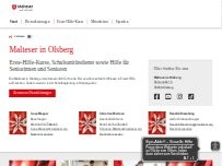 Website Screenshot Malteser Hilfsdienst