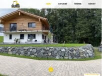 Website Screenshot Baggerbetrieb Haneberg