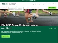 Website Screenshot AOK NordWest - Kundencenter Eckernförde