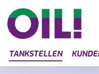 Website Screenshot OIL! Tankstelle