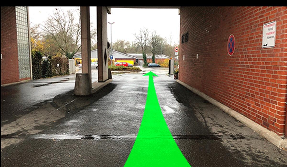 Bilder ampido Parkplatz Volksgarten Düsseldorf