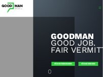 Website Screenshot Goodman Personaldienstleistungen GmbH & Co. KG