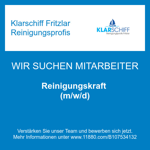 Bilder Klarschiff Fritzlar Reinigungsprofis