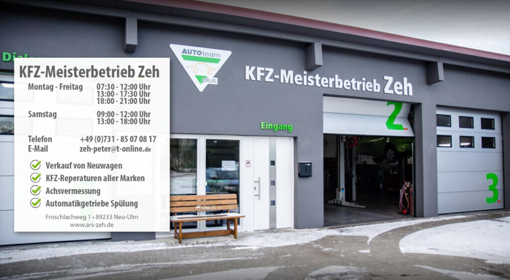 Bilder KFZ-Meisterbetrieb ZEH