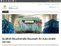 Website Screenshot GLOBUS Waschstraße Neustadt an der Weinstraße