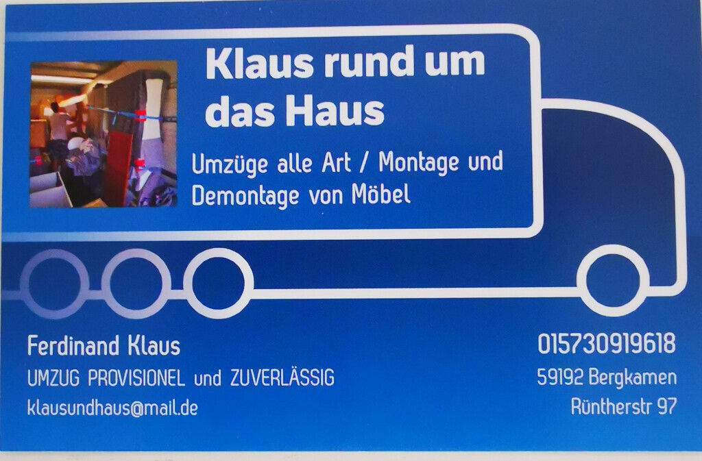 Klaus Rund Um Das Haus Logo