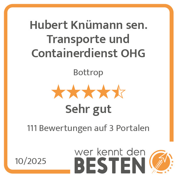 Bilder Hubert Knümann sen. Transporte und Containerdienst OHG