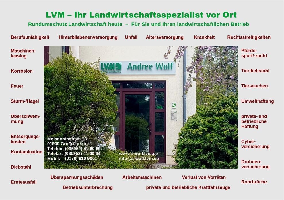 Bilder LVM Versicherung Andree Wolf - Versicherungsagentur