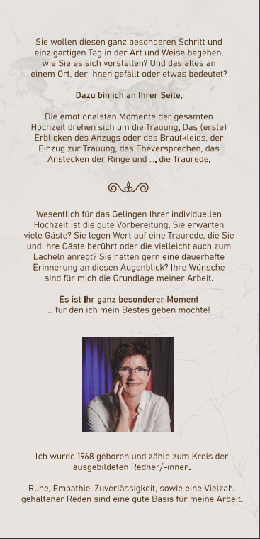 Bilder Trauerrednerin Peters