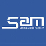 SaM - Sascha Müller-Harmsen Logo