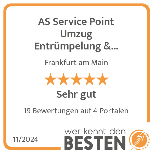 Bilder AS Service Point Umzug Entrümpelung & Haushaltsauflösungen