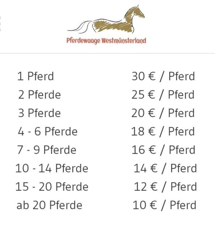 Bilder Pferdewaage Westmünsterland