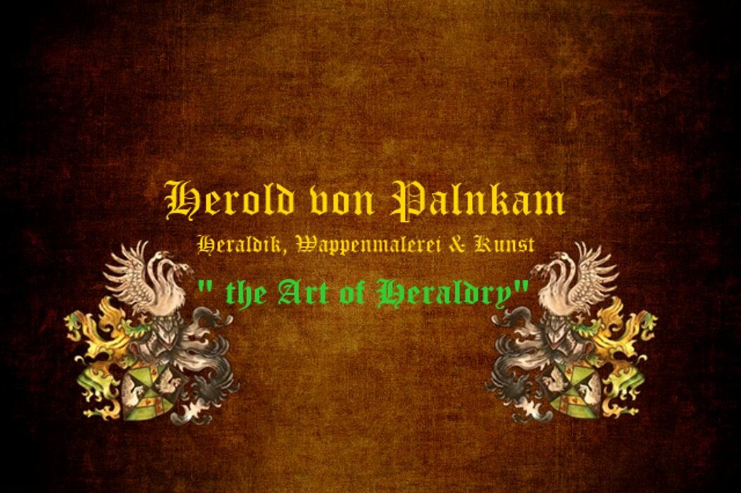 Herold von Palnkam - Heraldik, Wappenmalerei & Kunst Logo