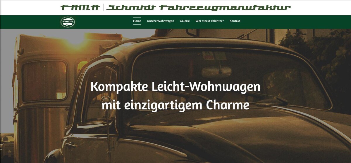 Bilder FAMA-Schmidt Fahrzeugmanufaktur