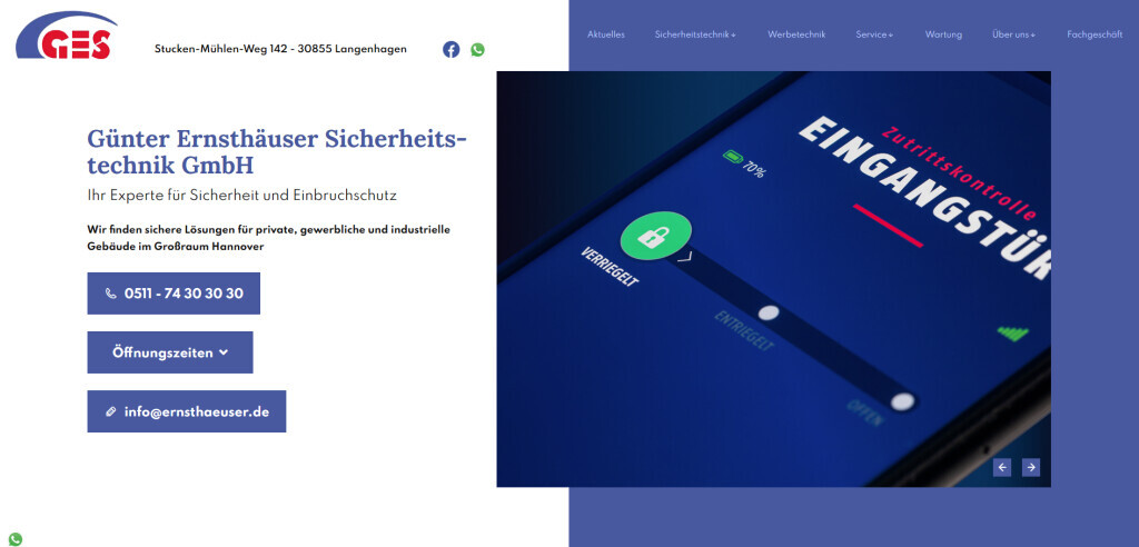 Bilder Günter Ernsthäuser Sicherheitstechnik GmbH