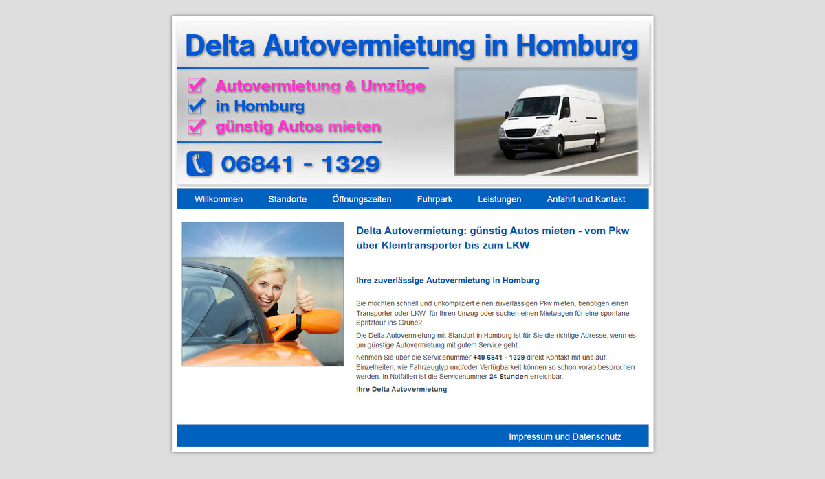 Bilder Delta Autovermietung