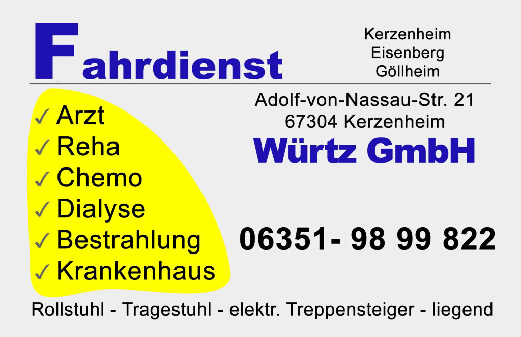 Fahrdienst Würtz GmbH Logo