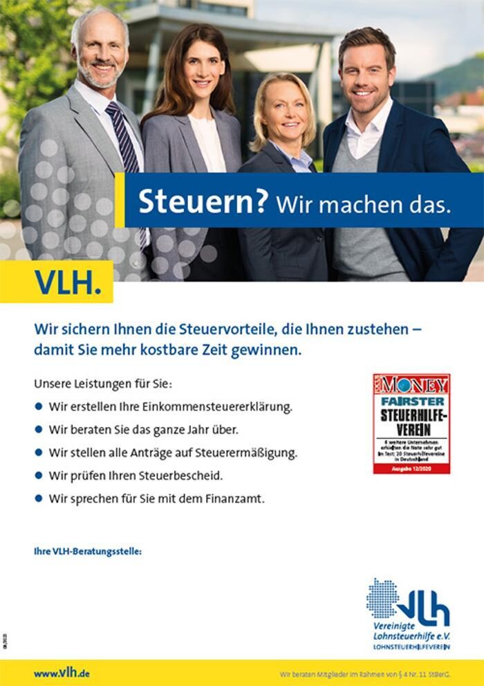 Bilder VLH Vereinigte Lohnsteuerhilfeverein Ruzica Andric