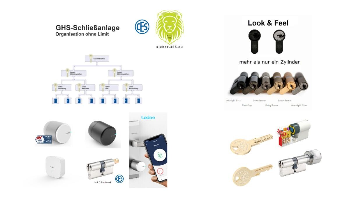 Bilder SMK | Schließzylinder & Schließanlagen | sicher-365.eu