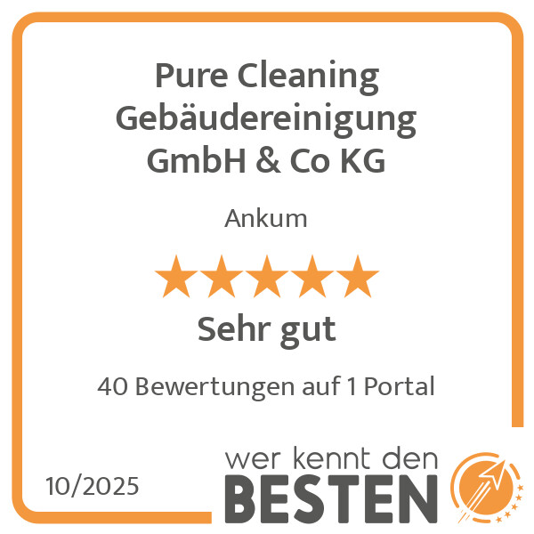 Bilder Pure Cleaning Gebäudereinigung GmbH & Co KG