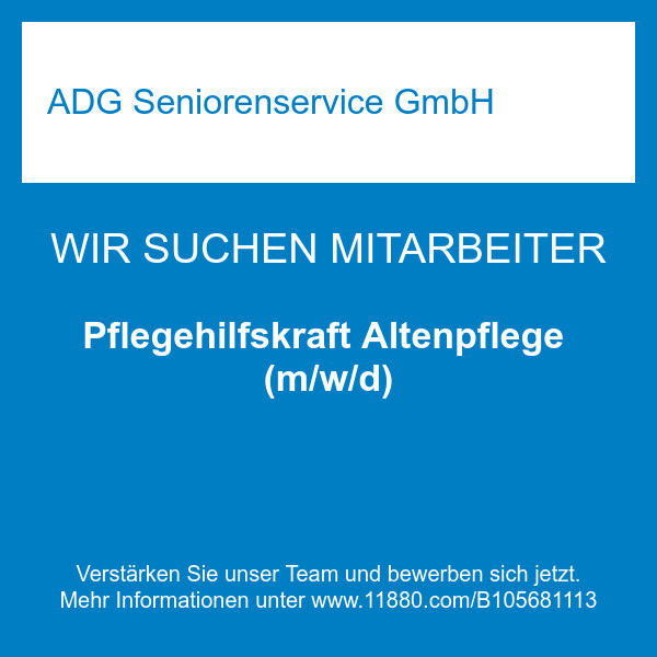 Bilder ADG Seniorenservice GmbH
