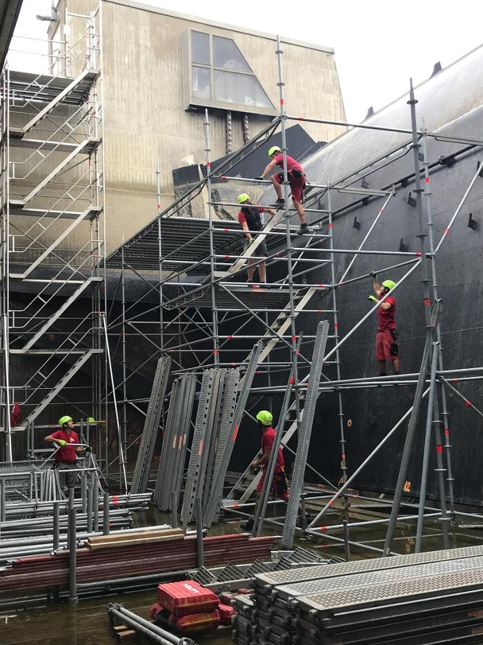 Bilder S.Werner Gerüstbau & Baggerbetrieb