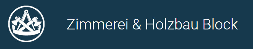 Zimmerei Block Logo