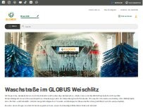 Website Screenshot GLOBUS Waschstraße Weischlitz
