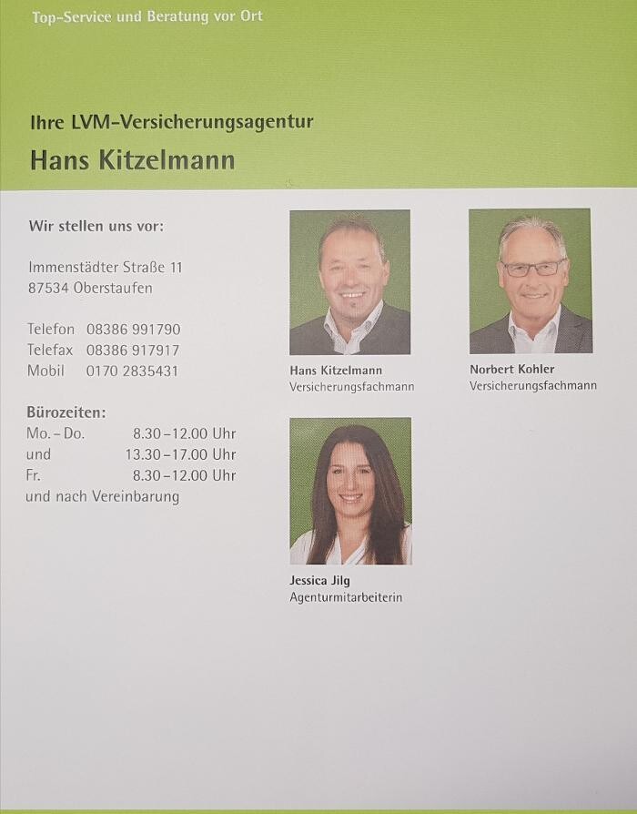 Bilder LVM Versicherung Hans Kitzelmann - Versicherungsagentur