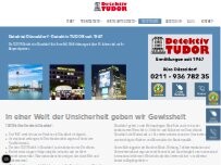 Website Screenshot Tudor Detektei Düsseldorf