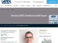 Website Screenshot Detektei Apex Detektive GmbH Kassel